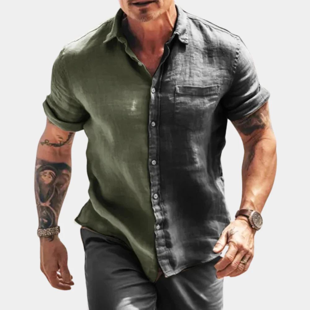Damian® | Men'S Casual Half Sleeve Shirt - Image 4