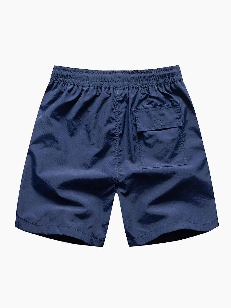 Damián® | Palm Tree Silhouette Print Cotton T-Shirt & Swim Shorts - Image 16