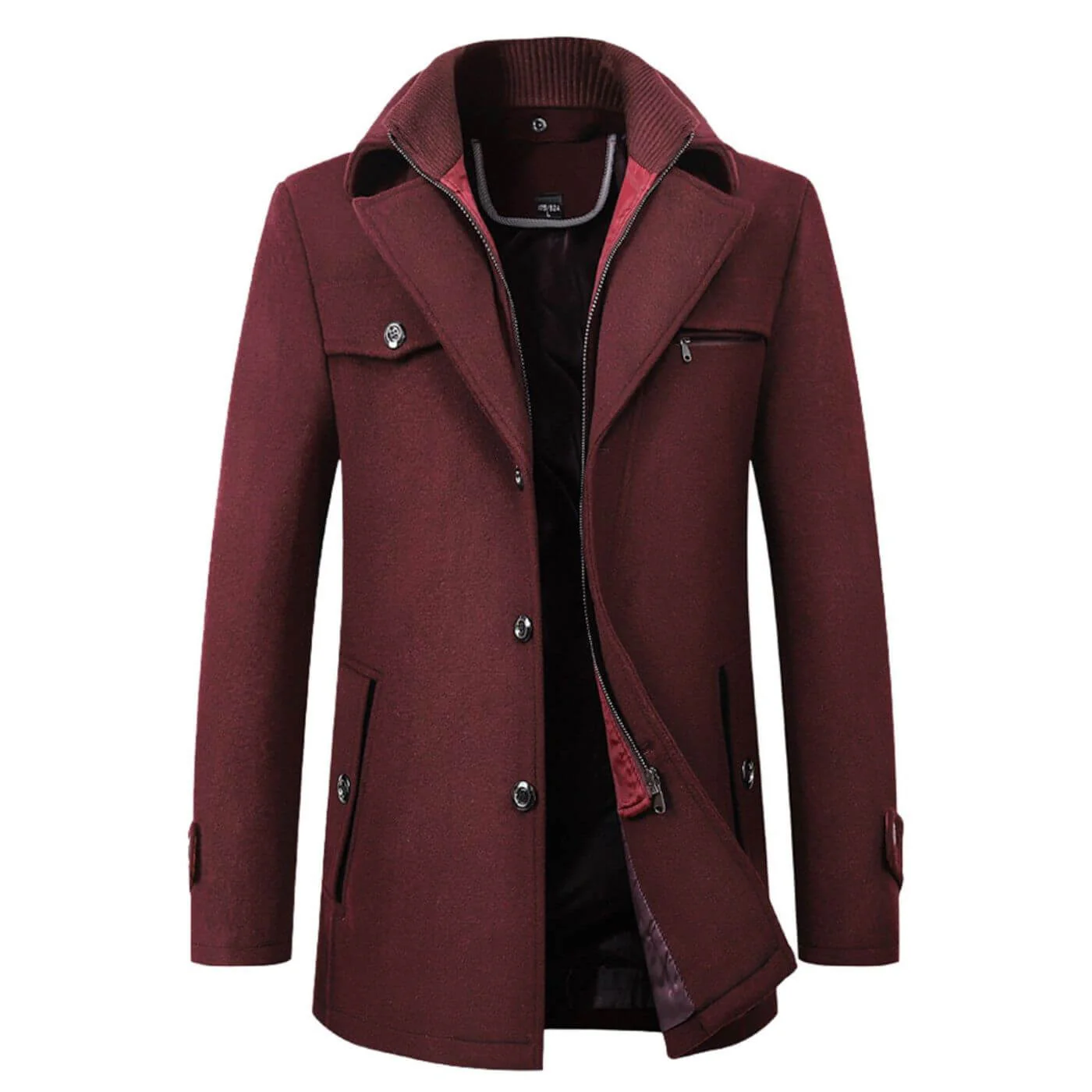Daniel® | Classic Double Collar Coat - Image 2