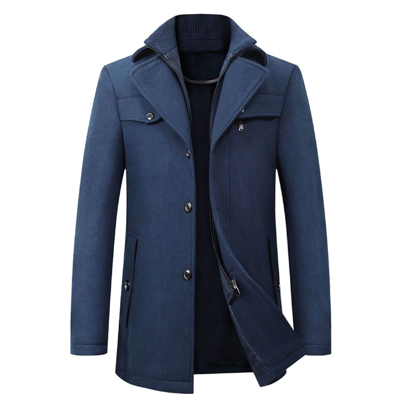 Daniel® | Classic Double Collar Coat - Image 3