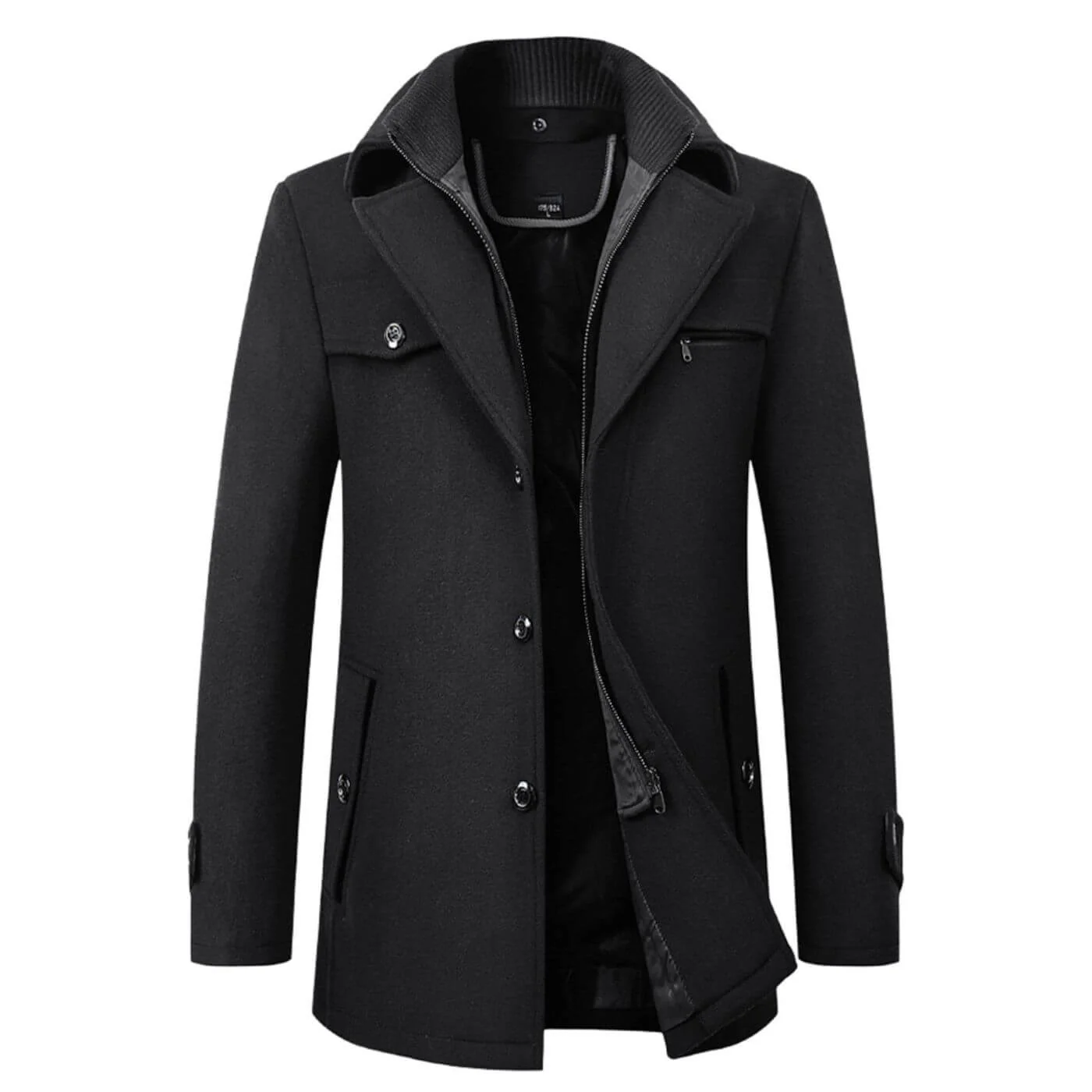 Daniel® | Classic Double Collar Coat - Image 5