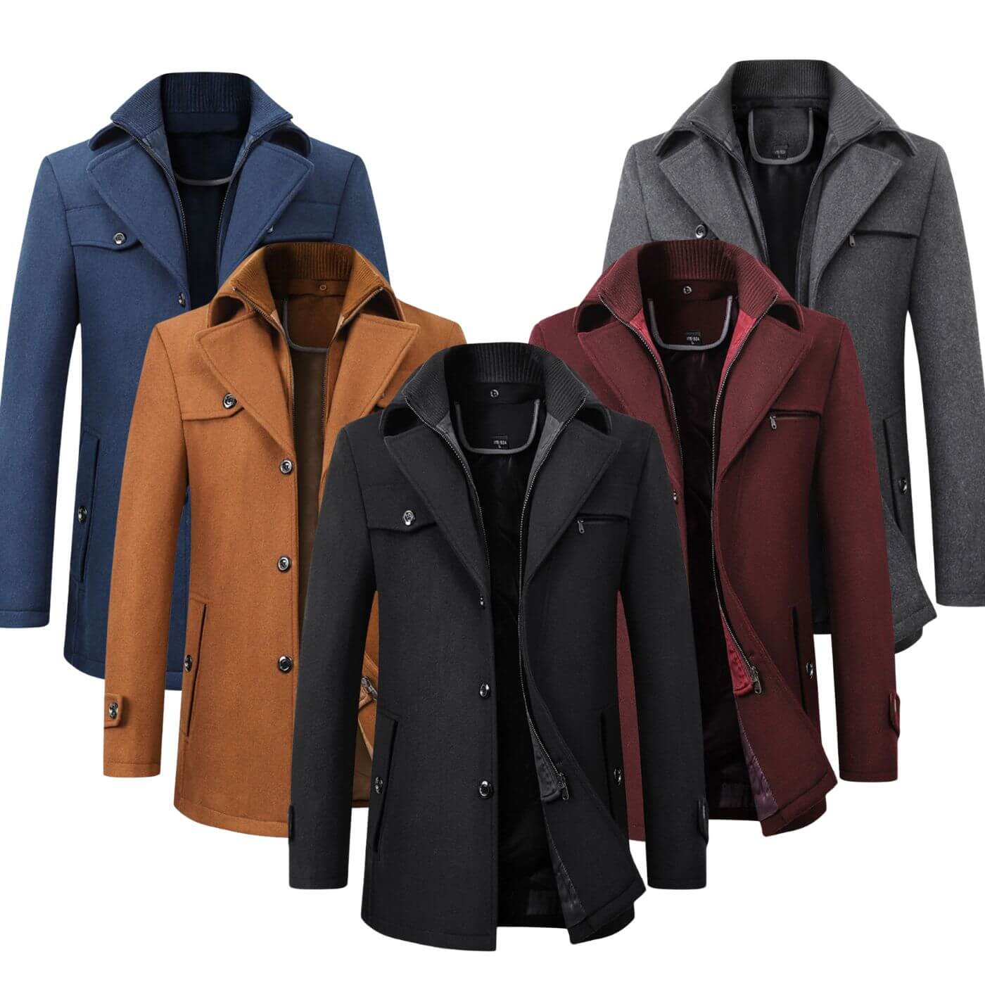 Daniel® | Classic Double Collar Coat - Image 7