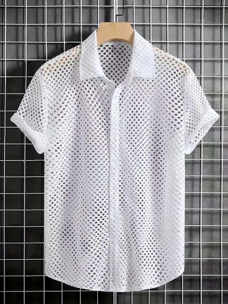 Daniel® | Hollowed Out Short Sleeve Shirt - Image 4