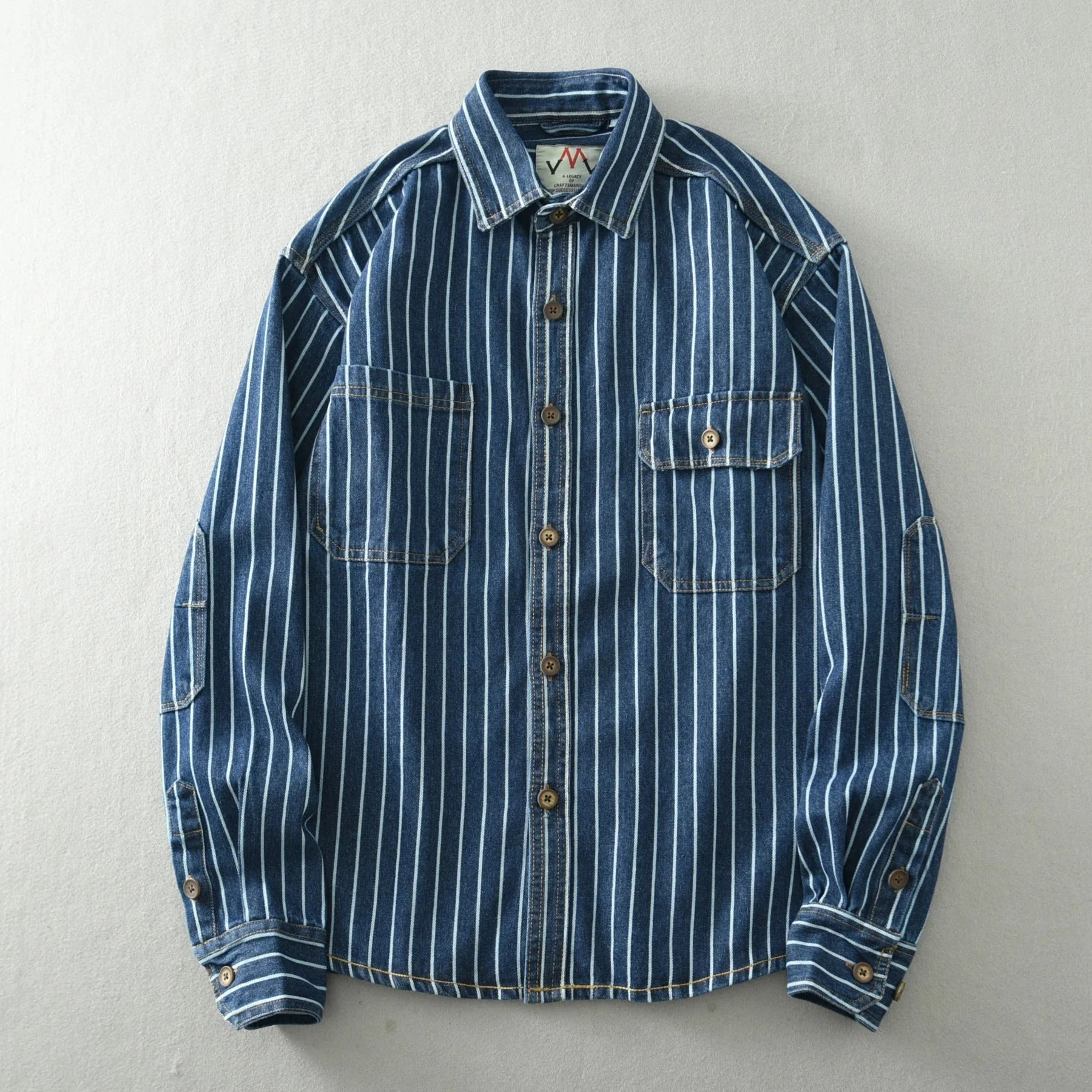 Daniel® | Vertical Striped Denim Jacket - Image 2