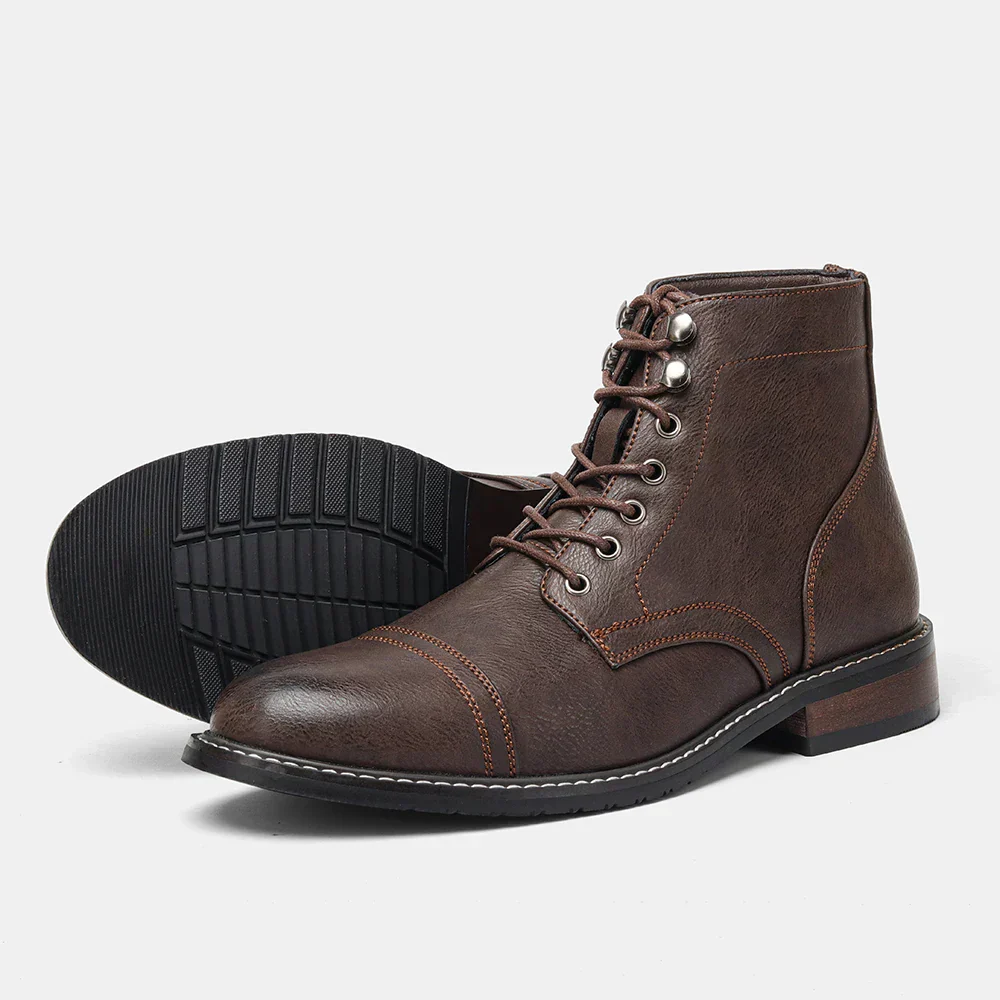 Daniel® | Vintage Derby Boots With Toe - Image 7