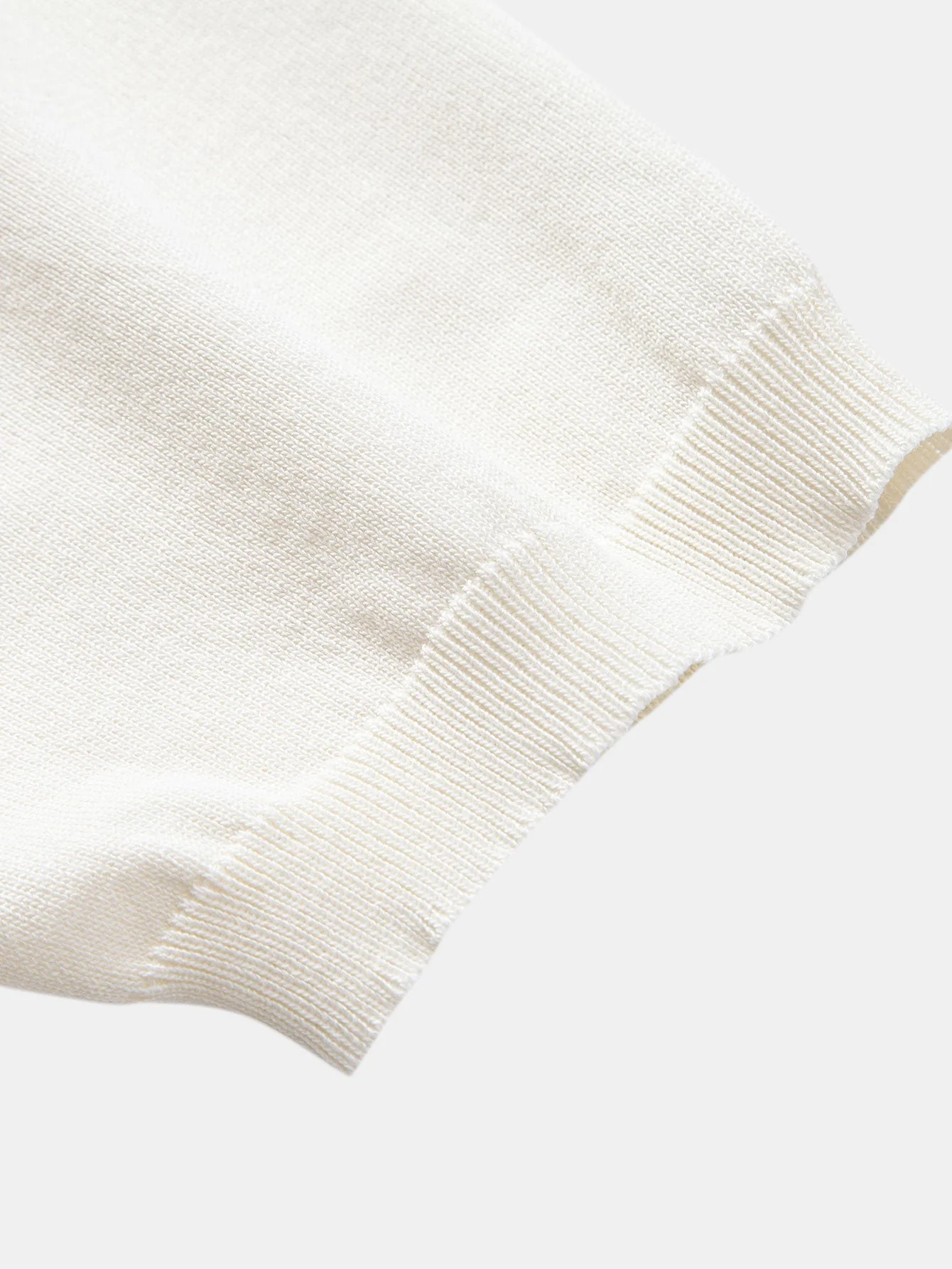 Daniel | Stripe Geometric Jacquard Knitted Polo Shirt - Image 5