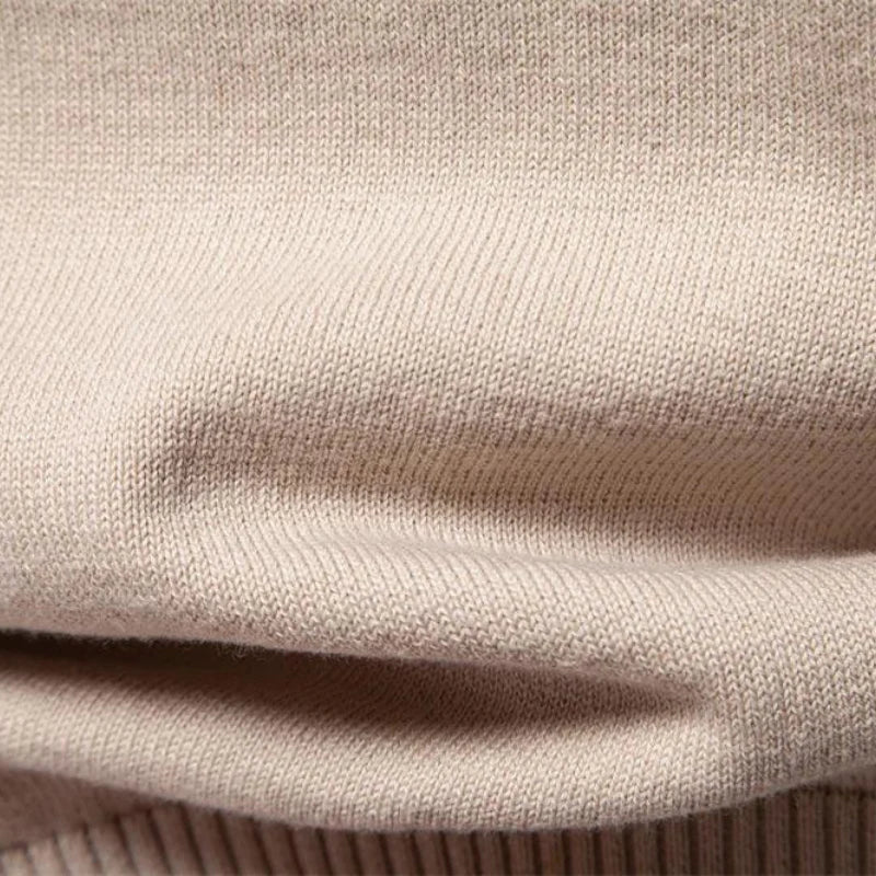 Dante | Men's structured round neck knitted sweater - Image 5