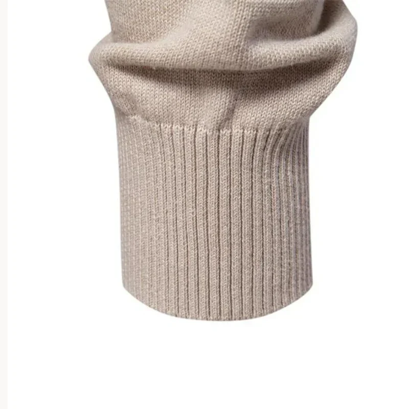 Dante | Men's structured round neck knitted sweater - Image 6