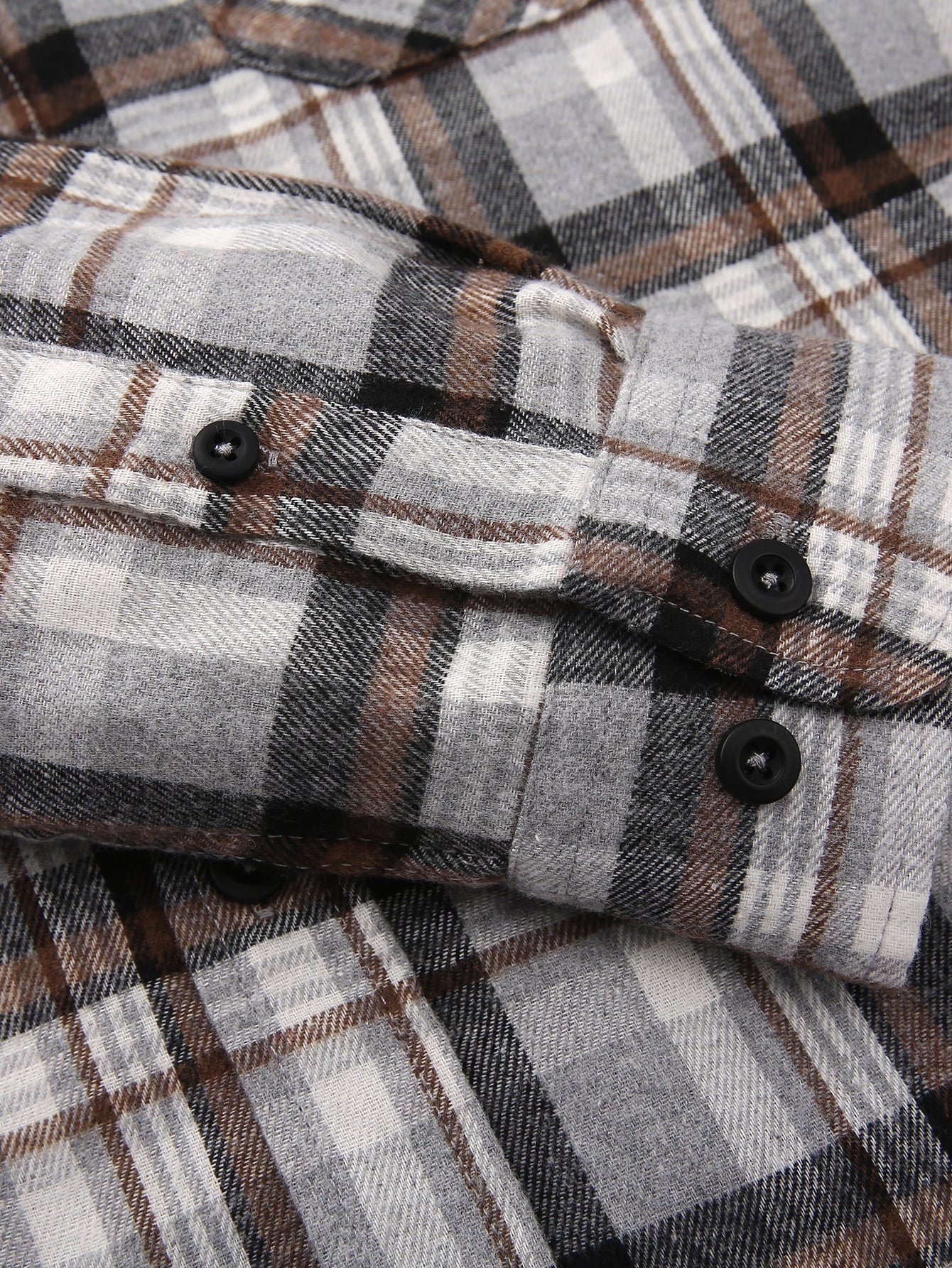 Dardo® | Flannel Plaid Button Up Shirt - Image 3