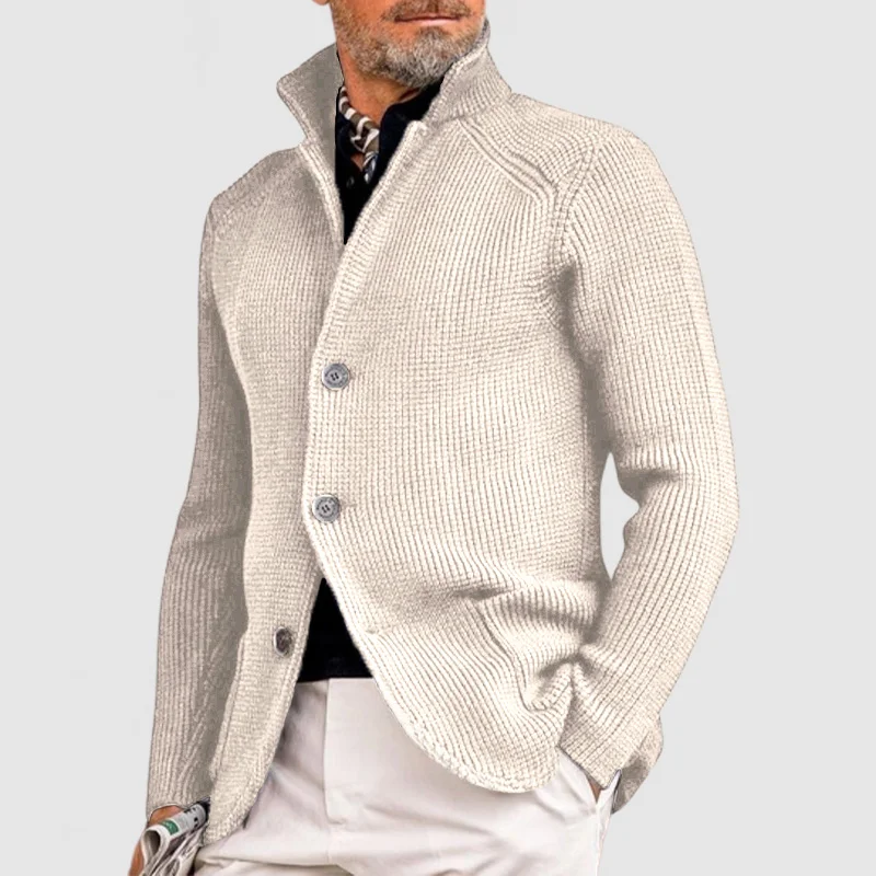 Dardo | Classic button-front cardigan for men - Image 3