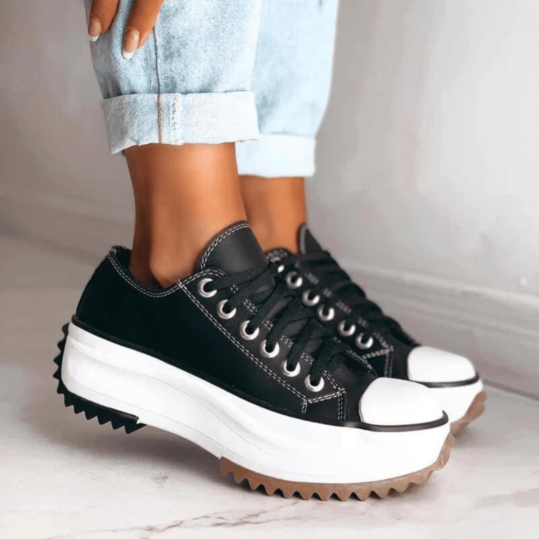 Dardo | Fashionable platform sneaker with retro design - Image 2