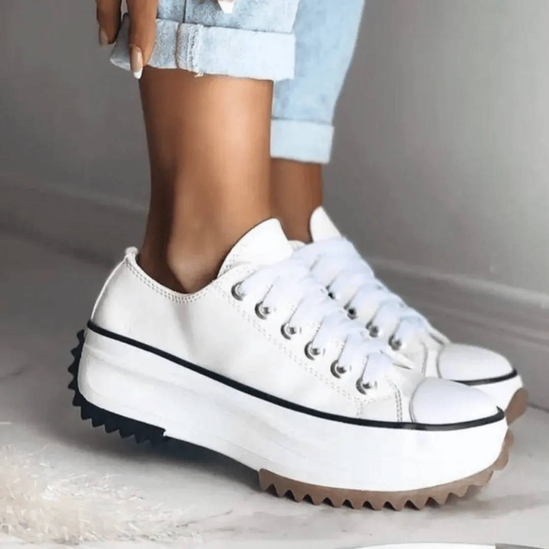 Dardo | Fashionable platform sneaker with retro design - Image 3