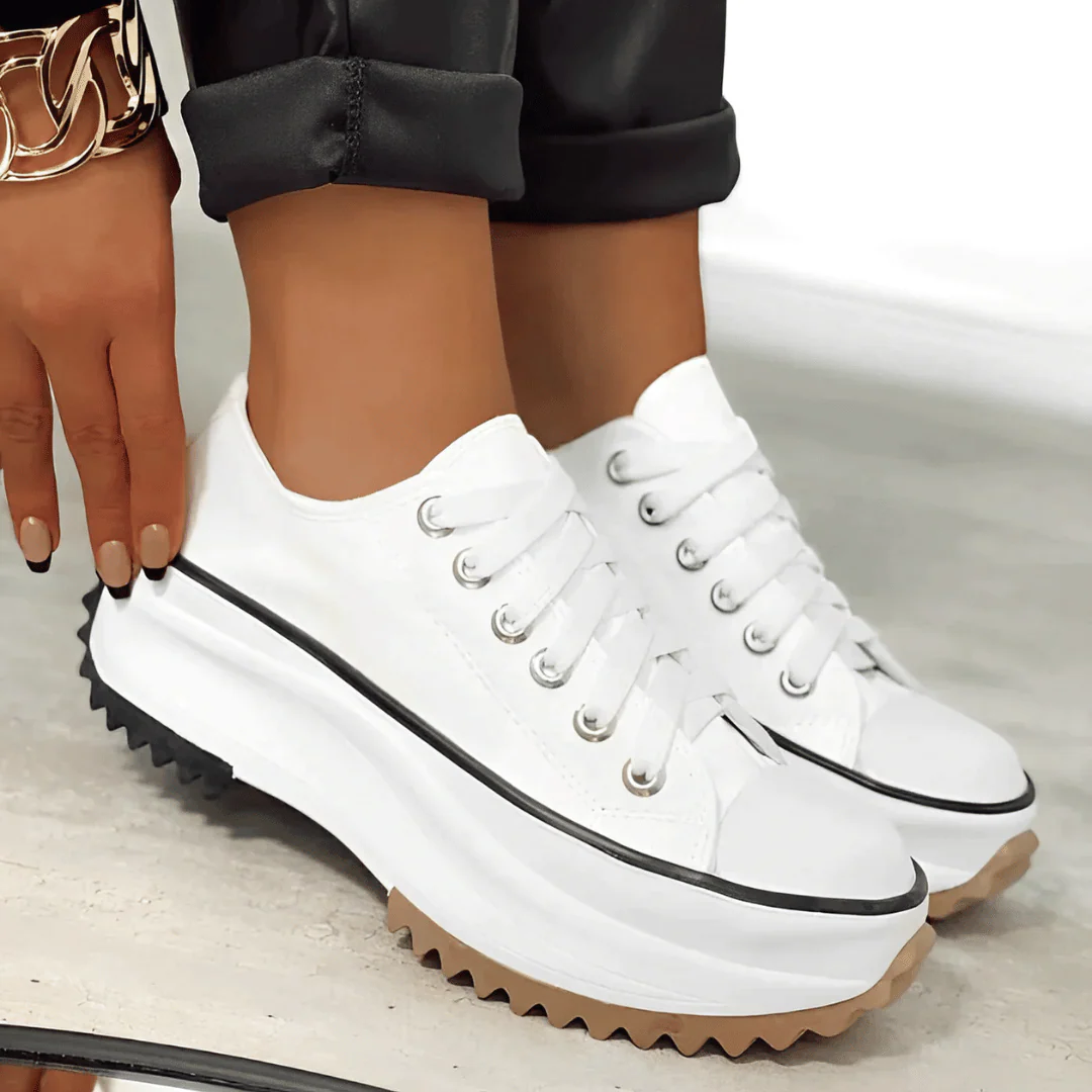 Dardo | Fashionable platform sneaker with retro design - Image 8