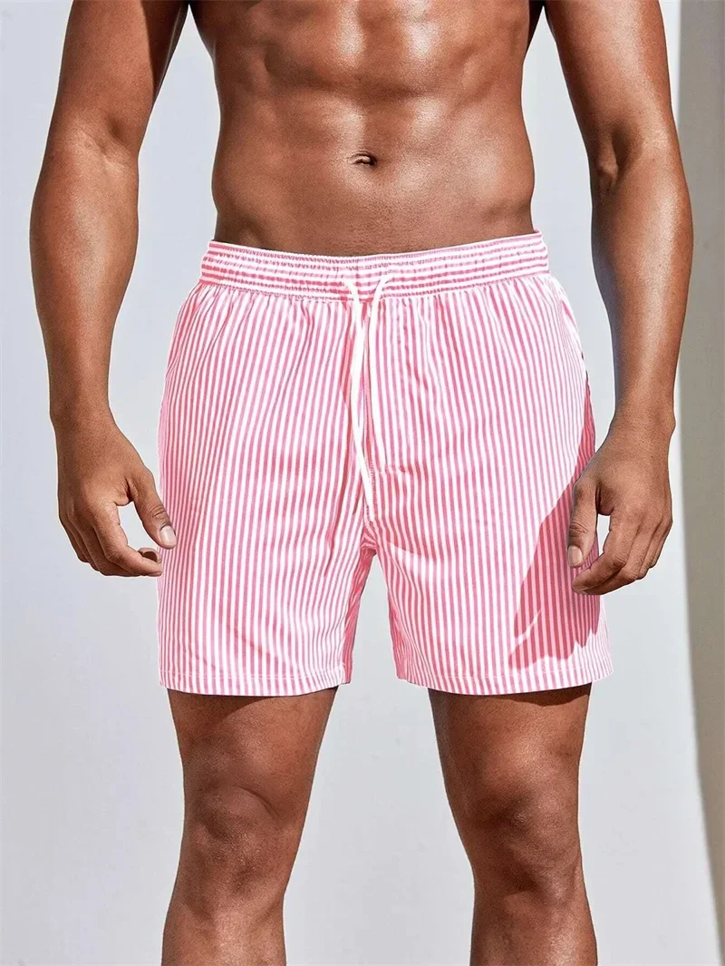 Darian | Striped Swim Shorts - Image 4