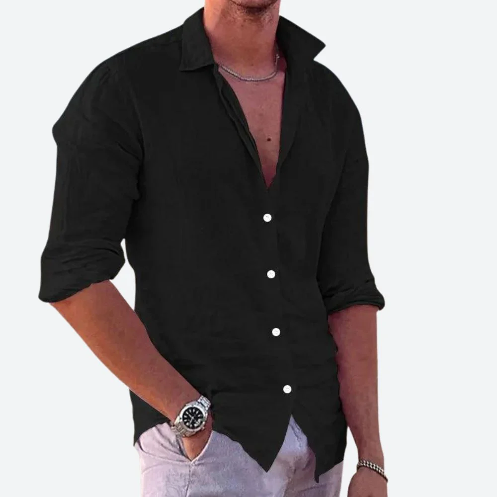 Darío® | Casual Linen Shirt - Image 3
