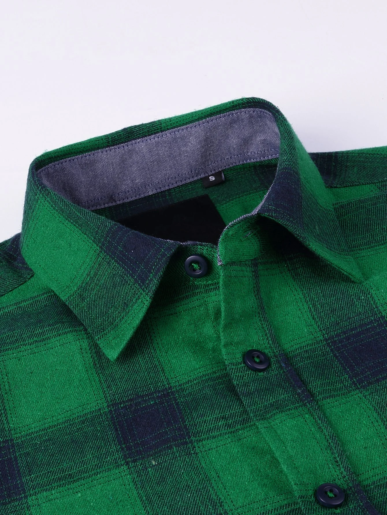 Darío® | Flannel Plaid Button Up Shirt - Image 7