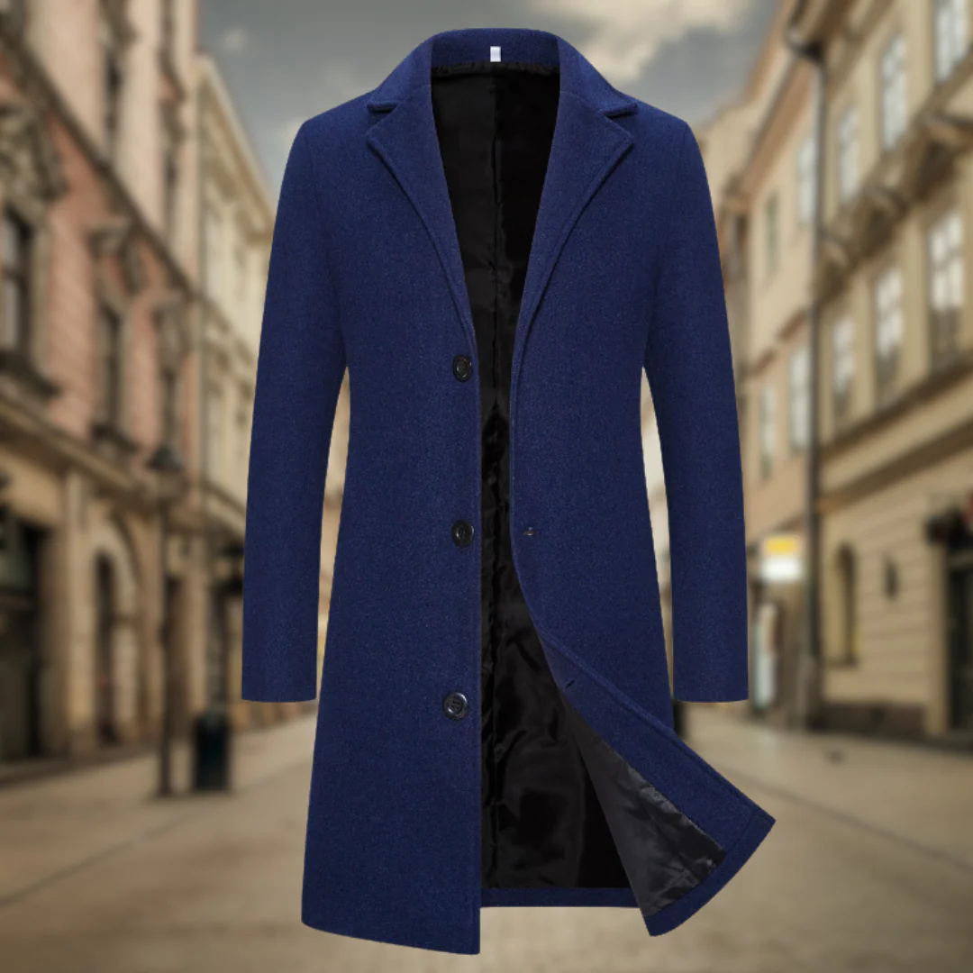 Darío® | Men's Autumn Long Coat - Image 3