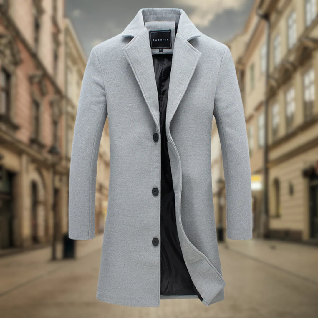 Darío® | Men's Autumn Long Coat - Image 4