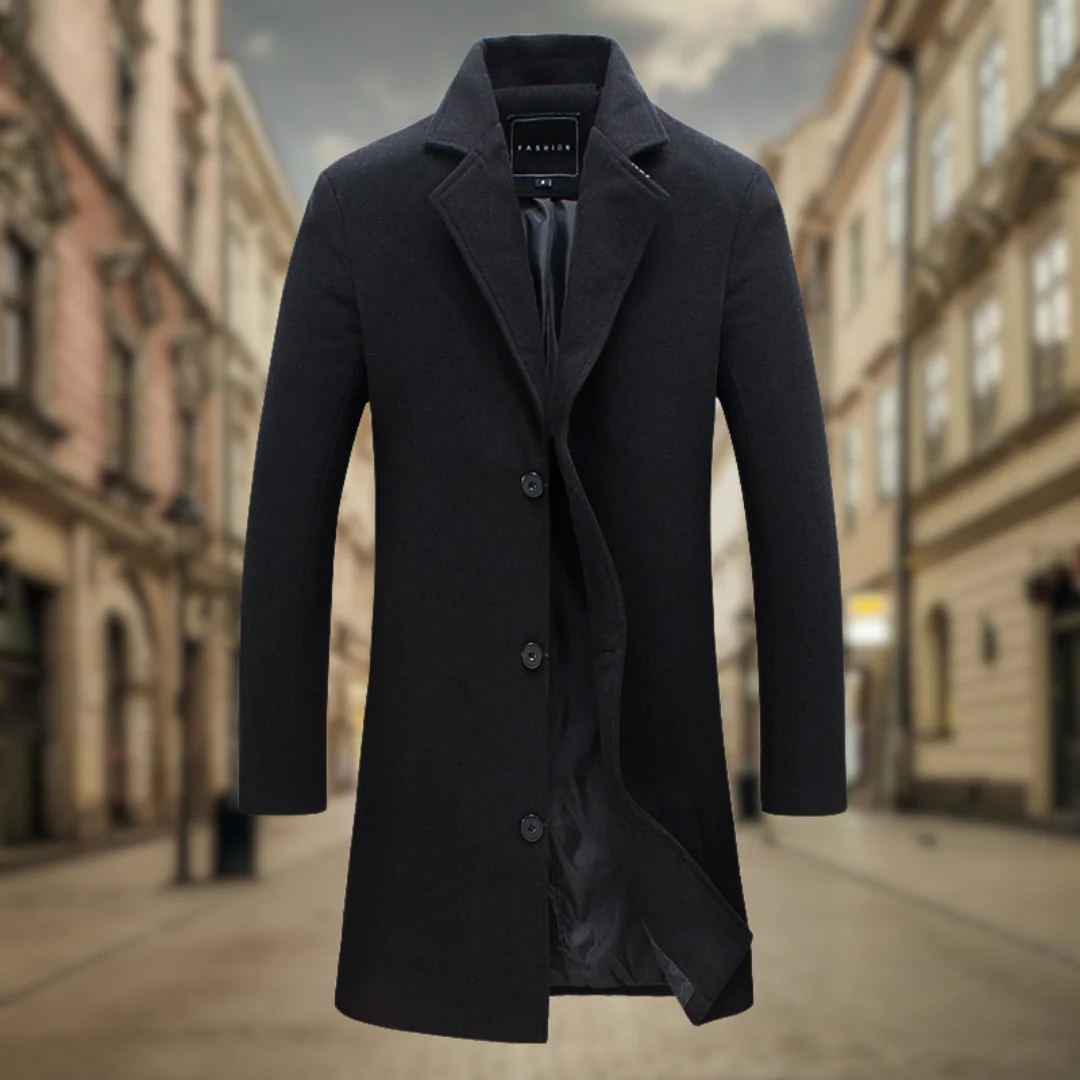 Darío® | Men's Autumn Long Coat - Image 6