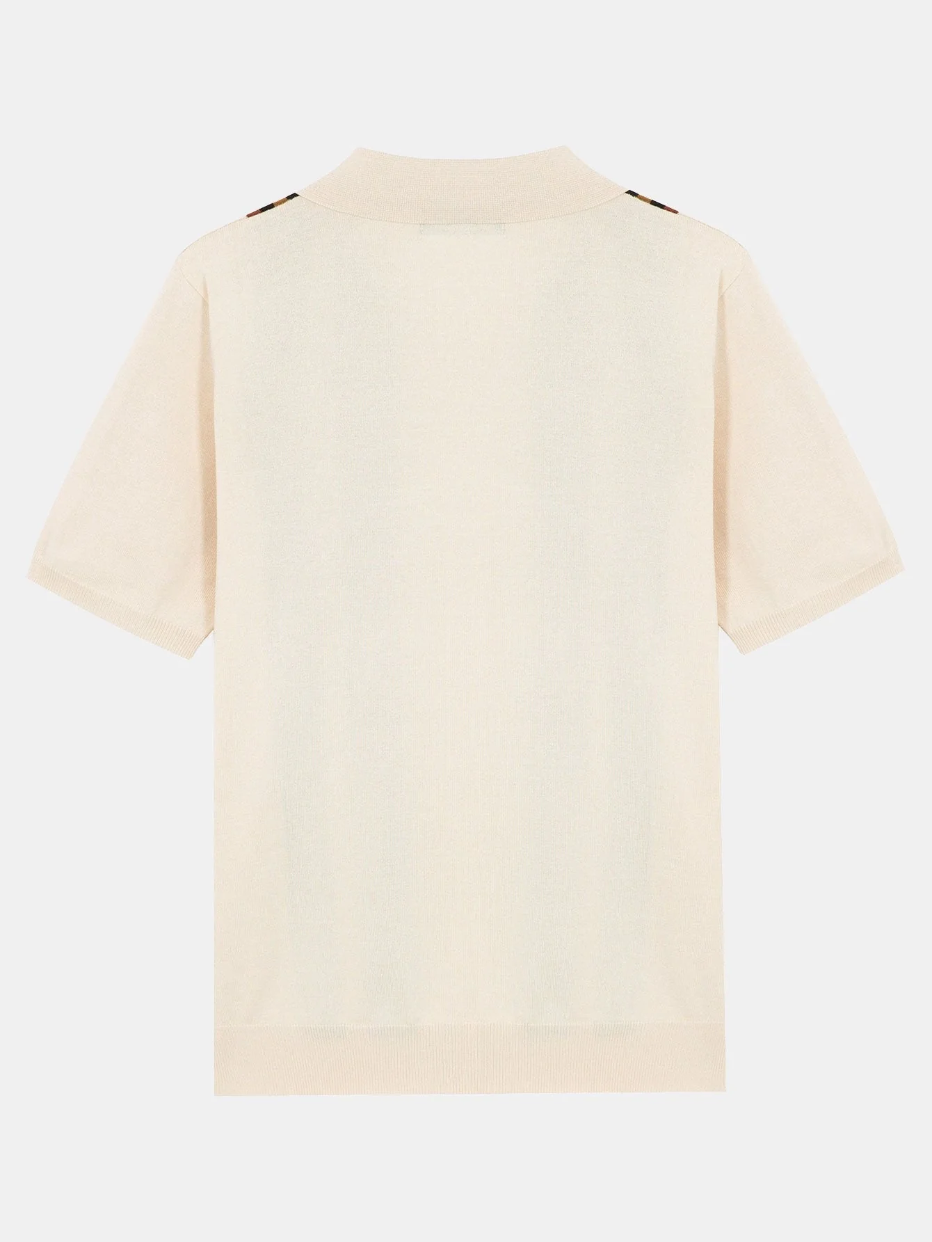 Darío® | Short Sleeve Striped Button Up Sweater Polo - Image 4