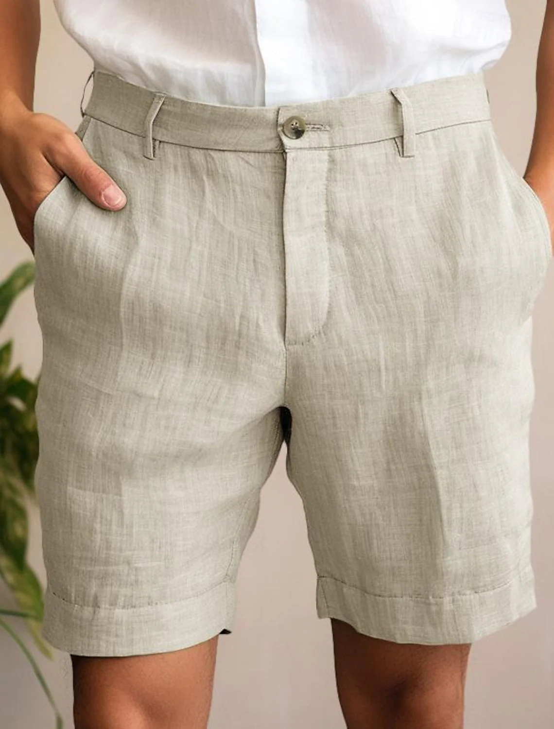 Darius® | Trendy Linen Shorts For Summer - Image 3