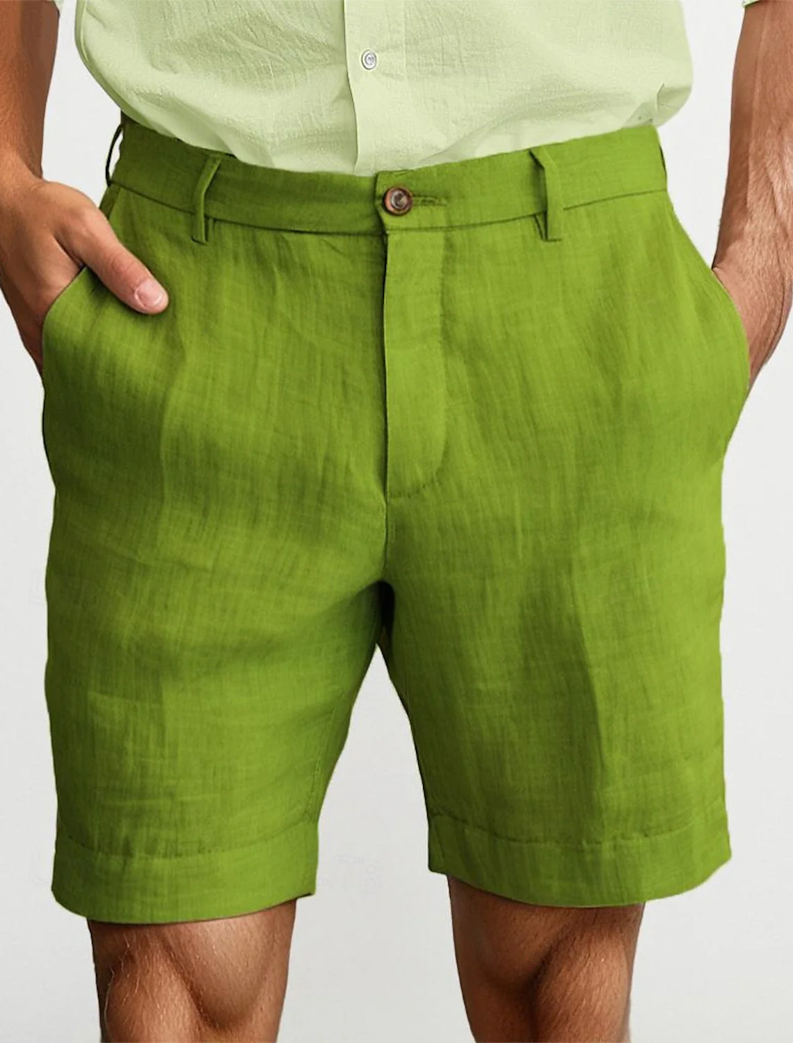 Darius® | Trendy Linen Shorts For Summer - Image 4