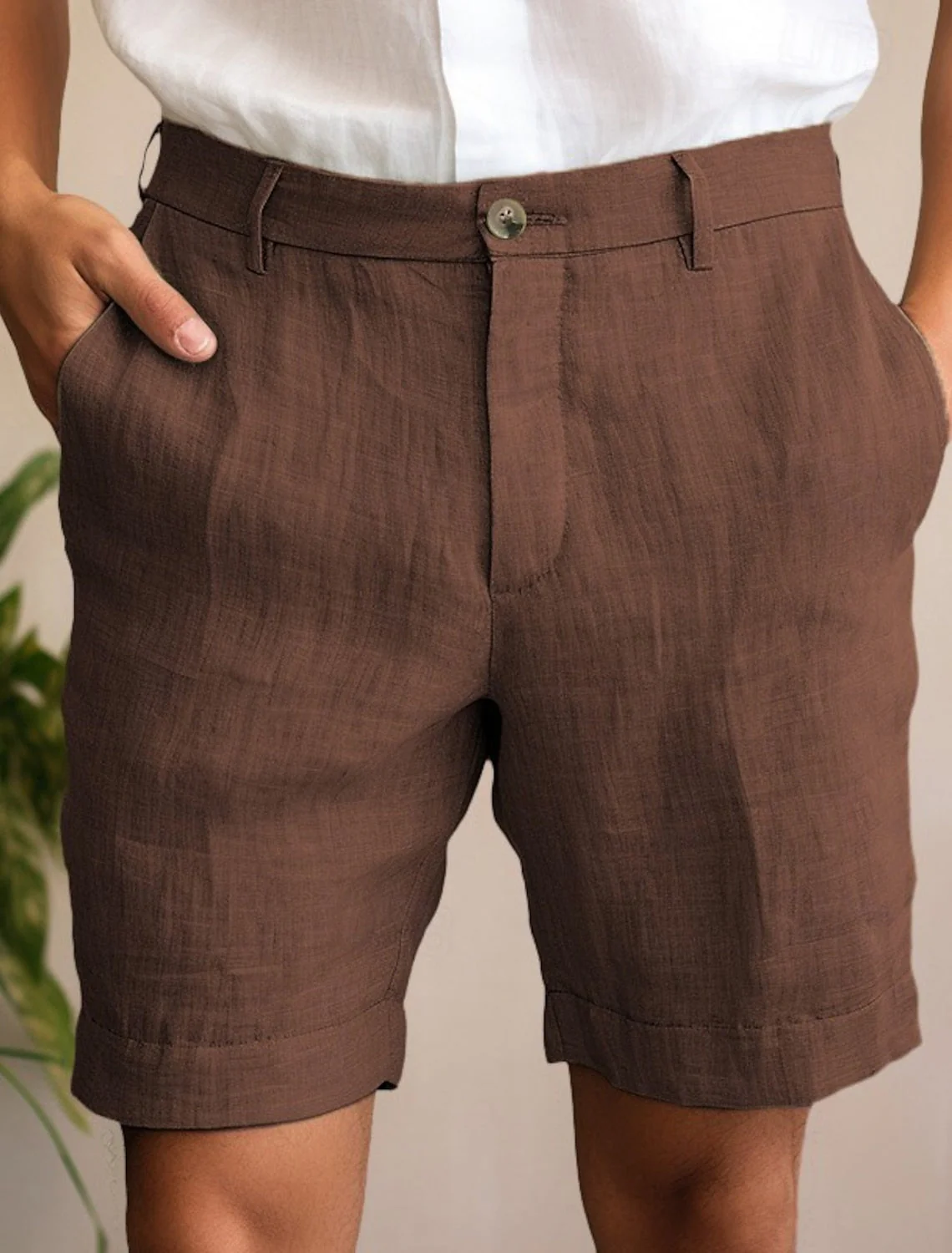 Darius® | Trendy Linen Shorts For Summer - Image 6