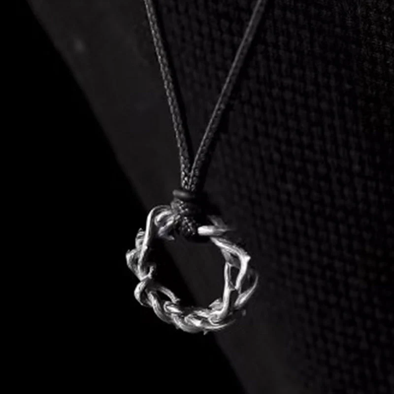 Daryl | Men'S Vintage Design Thorn S925 Silver Pendant Necklace - Image 4