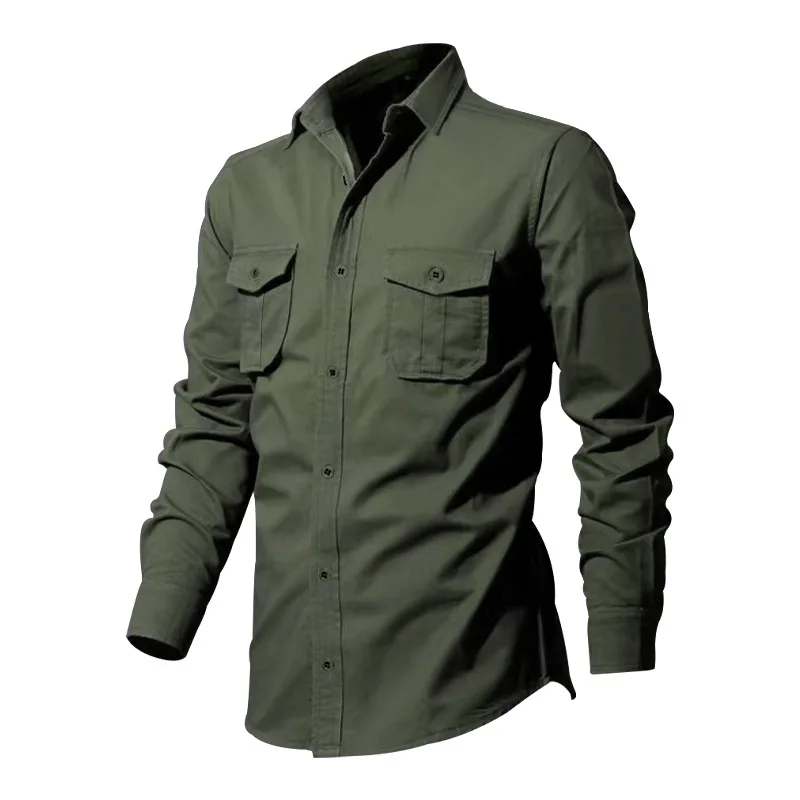 Dave® | Cotton Long Sleeve Shirt - Image 4