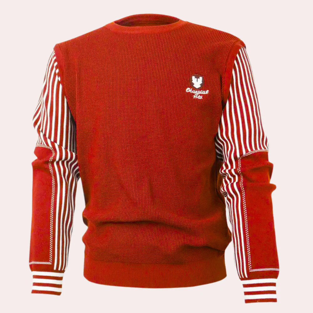 David® | Classy Striped Sweater For Men - Image 6