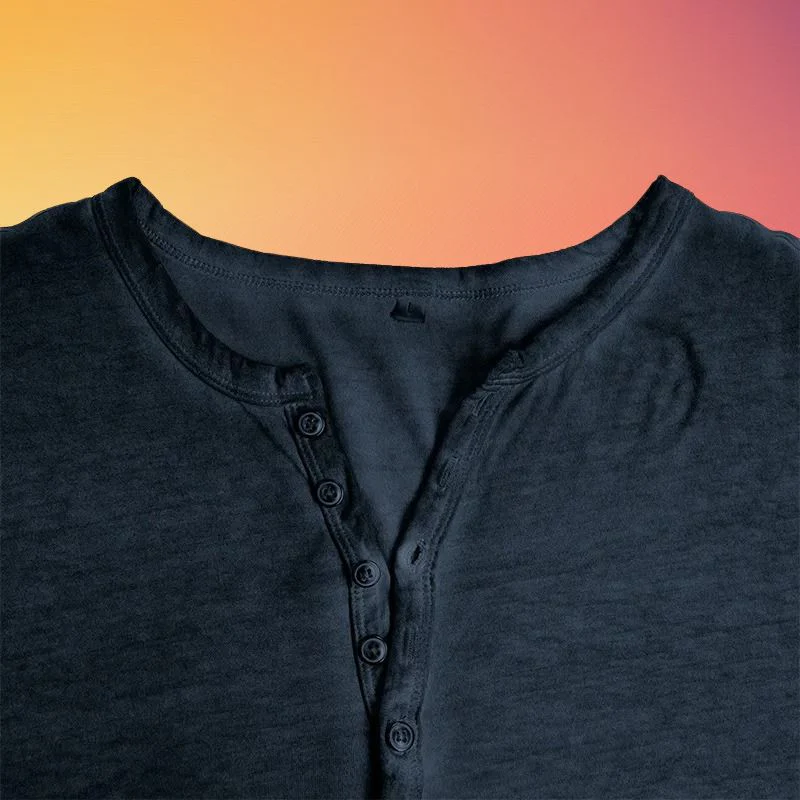David® | Long-sleeved shirt with buttons - Image 8