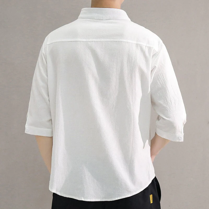 David® | Noir casual shirt - Image 4