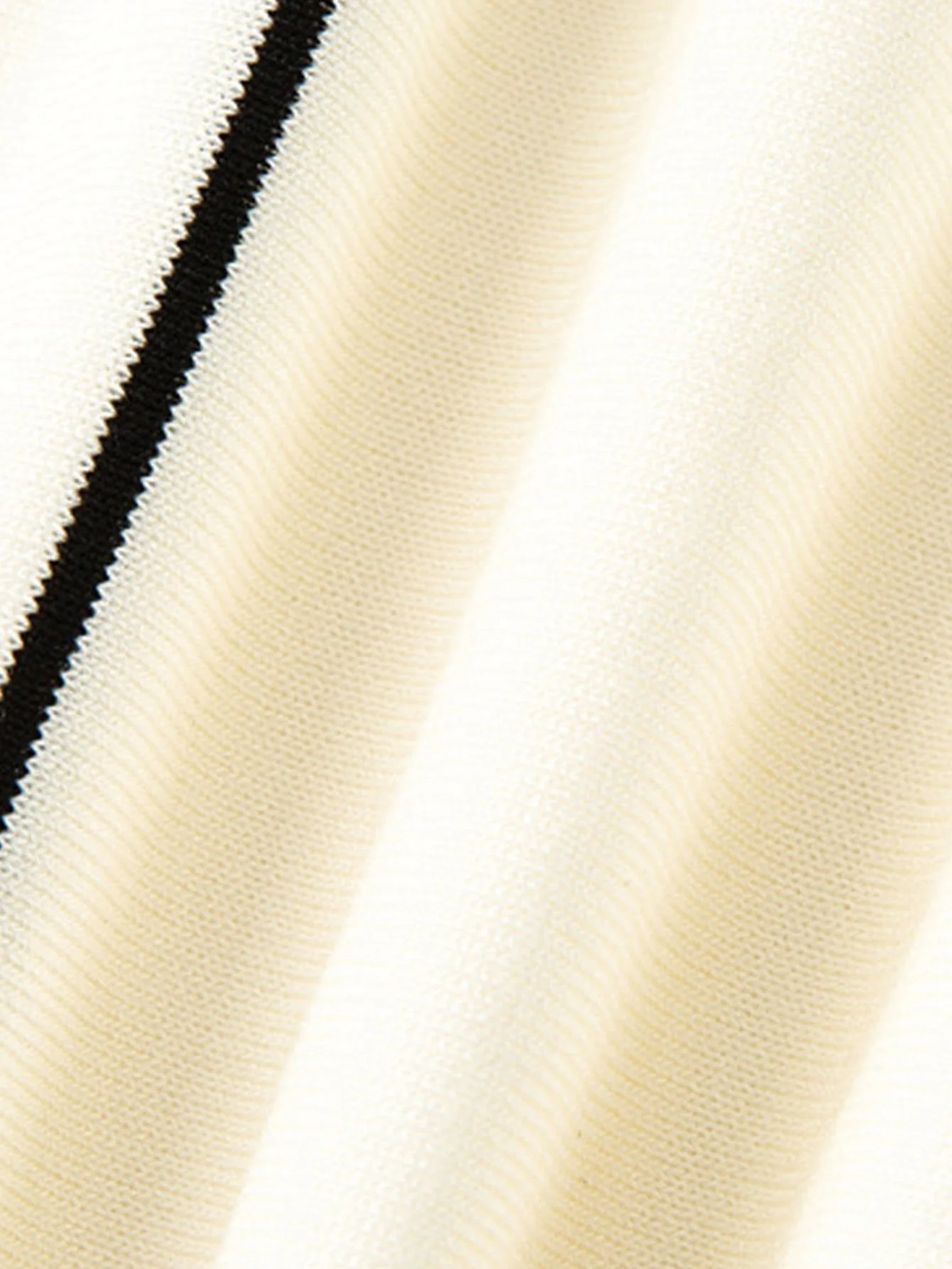 David® | Striped Color Block Short Sleeve Sweater Polo - Image 4