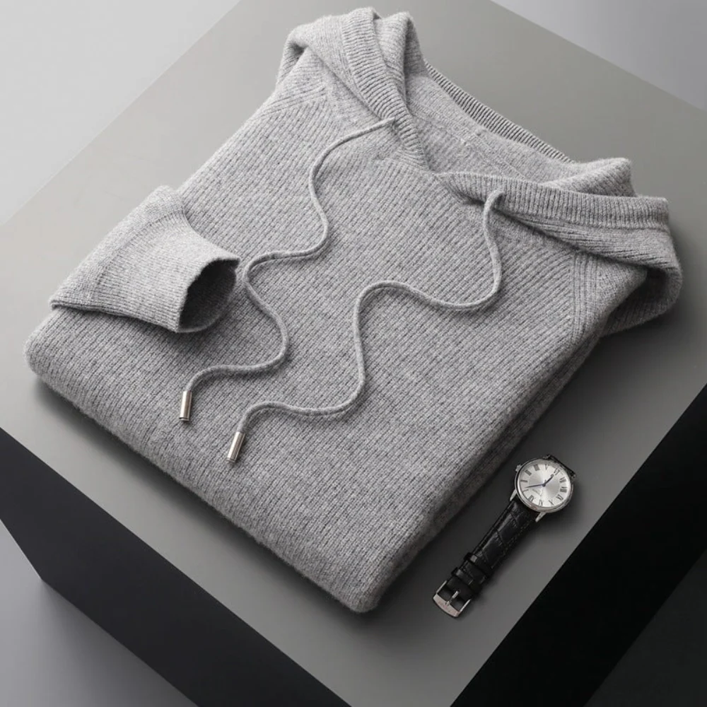 David | Arezzo Merino Wool Hoodie - Image 6