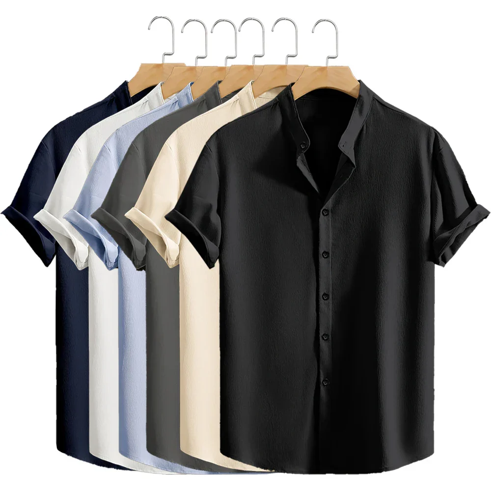 David | Short-Sleeved Summer Shirt - Image 8