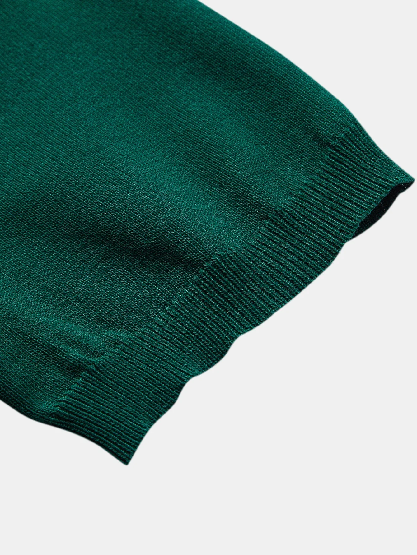 David | Stripe Zip Up Knitted Polo Shirt - Image 2