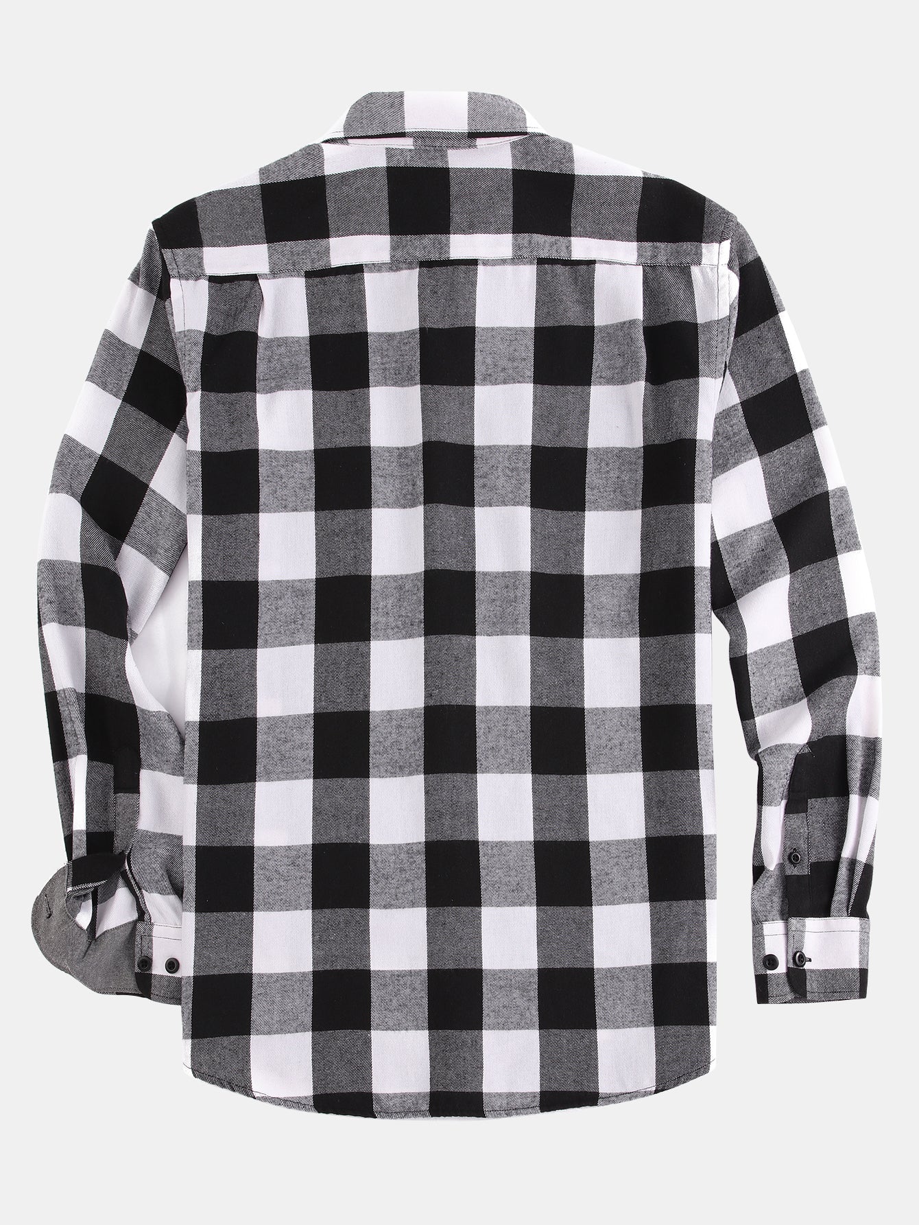 Decio® | Flannel Plaid Button Up Shirt - Image 11