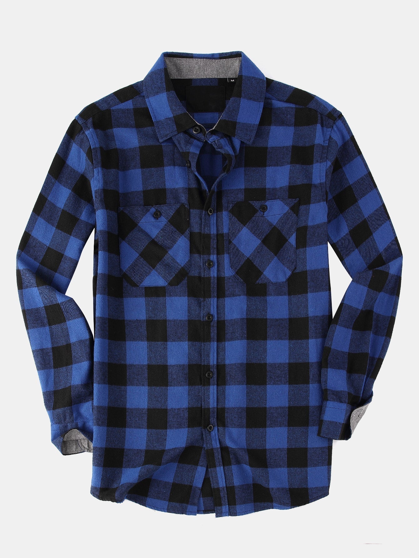 Decio® | Flannel Plaid Button Up Shirt - Image 12