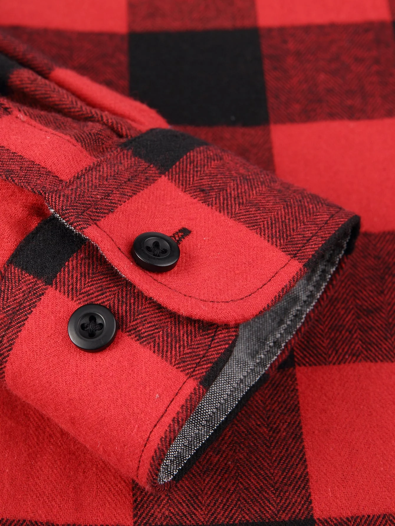 Decio® | Flannel Plaid Button Up Shirt - Image 3