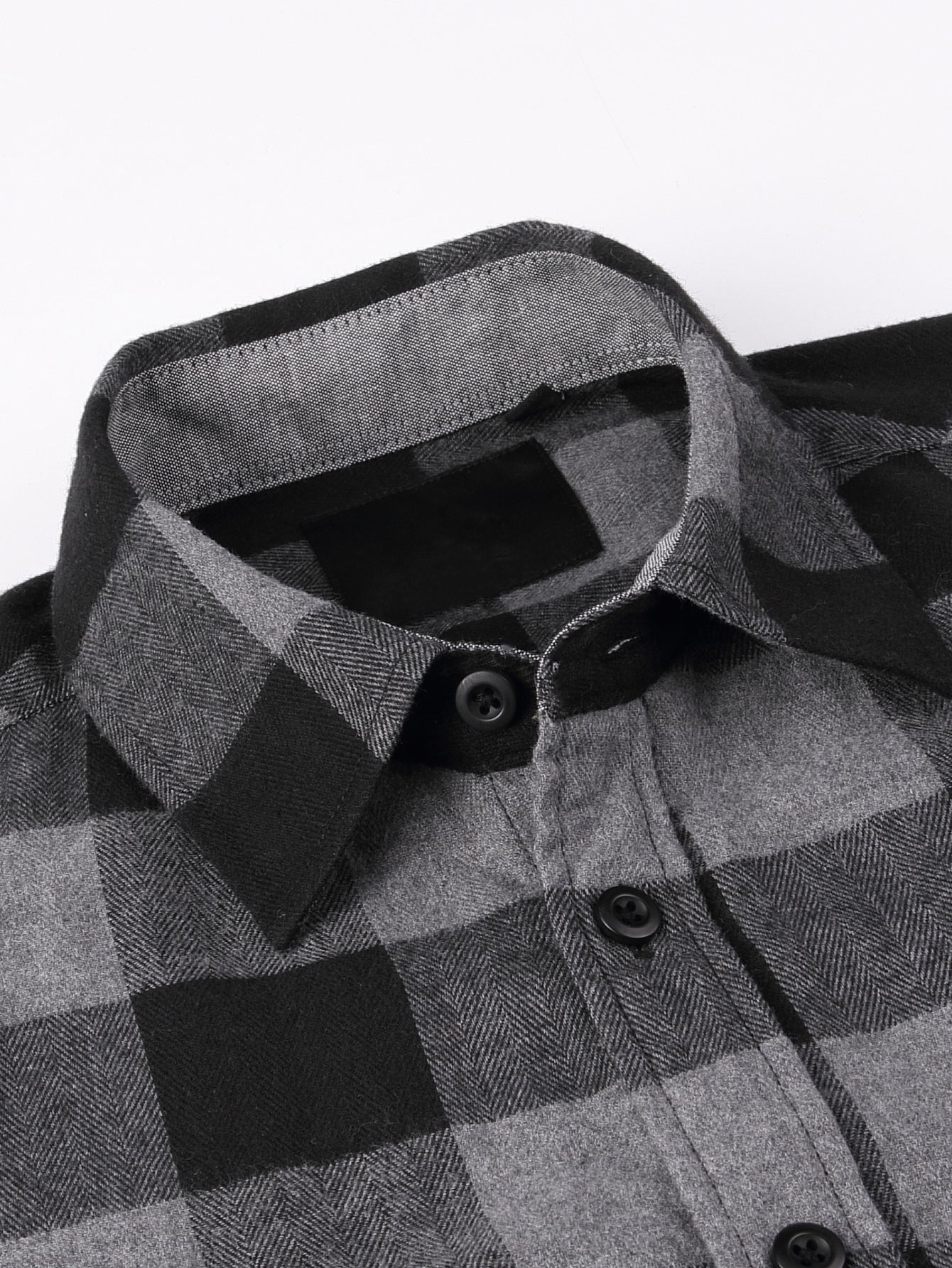 Decio® | Flannel Plaid Button Up Shirt - Image 5