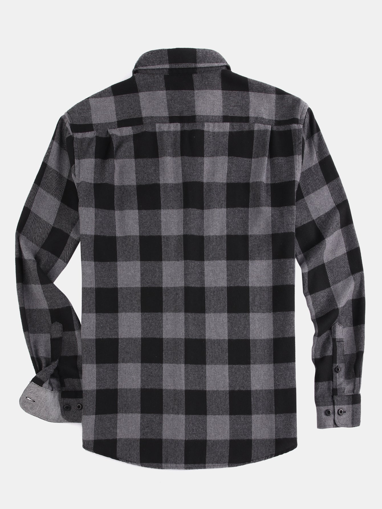 Decio® | Flannel Plaid Button Up Shirt - Image 9