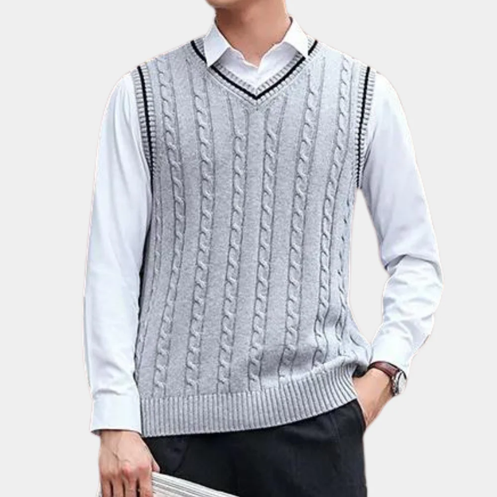 Declan® | Men's Luxury Knit Sweater - Image 2