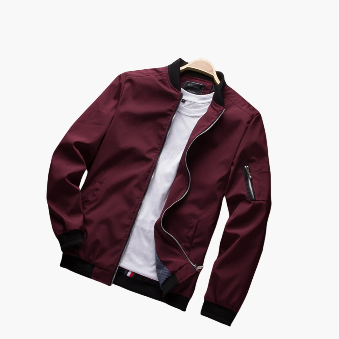 Declan | Stylish Bomber Jacket - Image 10