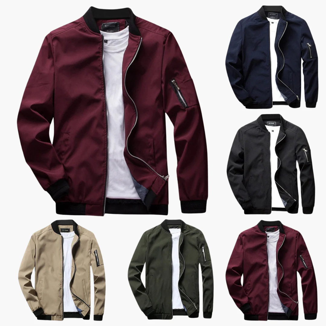 Declan | Stylish Bomber Jacket - Image 11