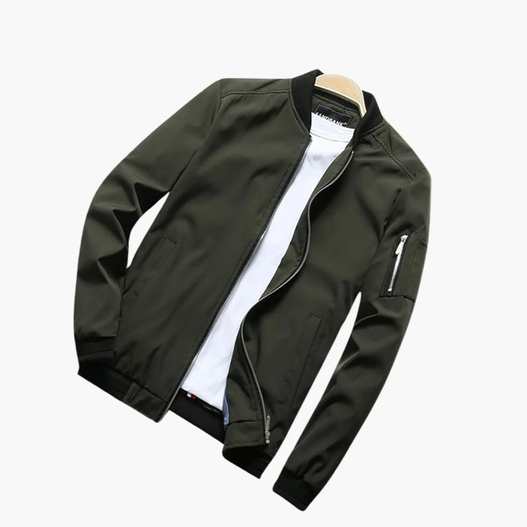 Declan | Stylish Bomber Jacket - Image 2