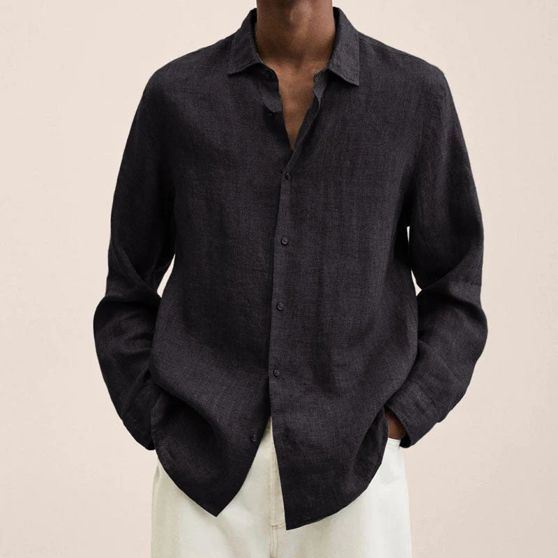 Delano® | Men'S Regular Fit Linen Shirt - Image 18