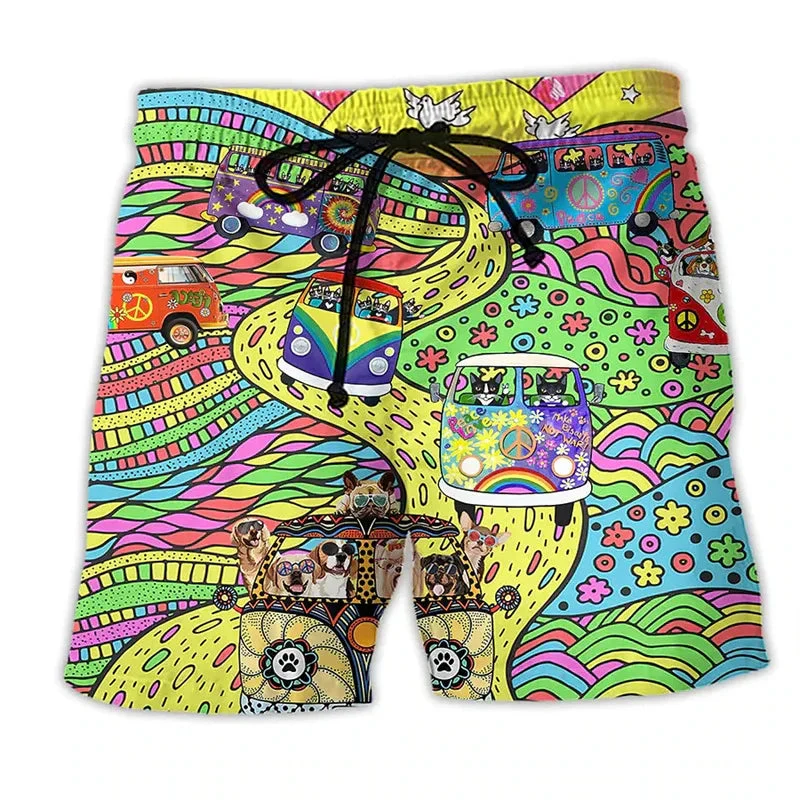 Delano® | Stylish Classic Beach Shorts For Men - Image 3