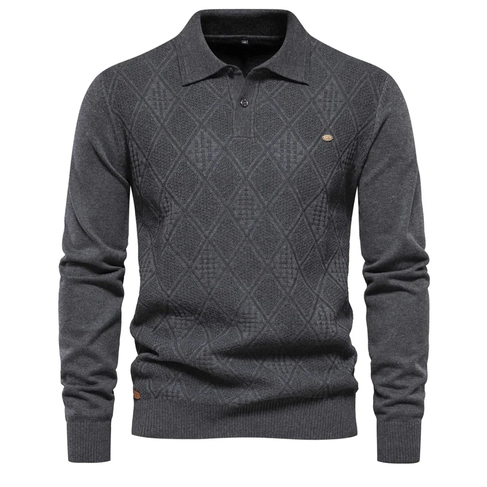 Delfín® | Classic Cotton Polo Sweater - Image 6