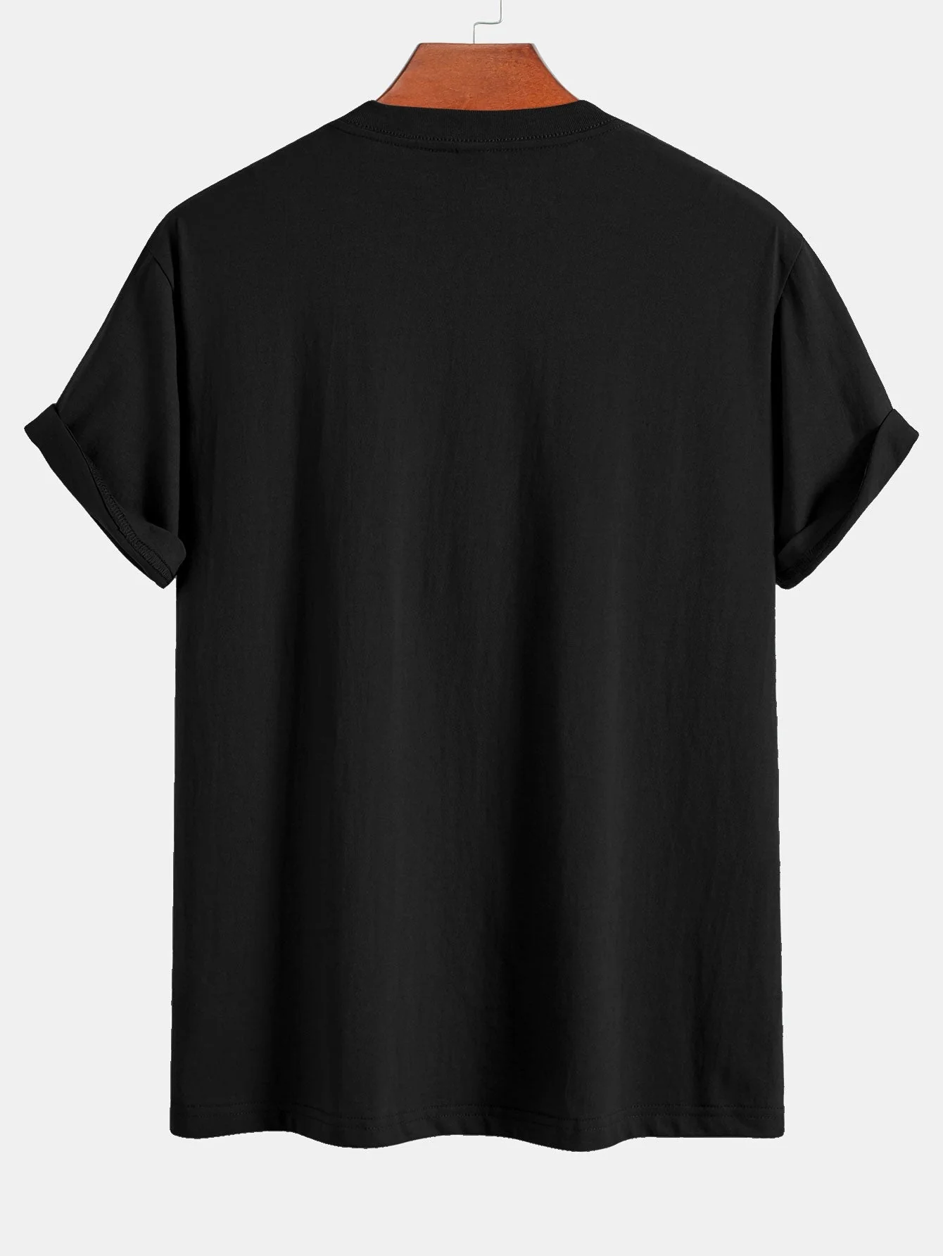 Delfín® | Palm Tree Silhouette Print Cotton T-Shirt - Image 3
