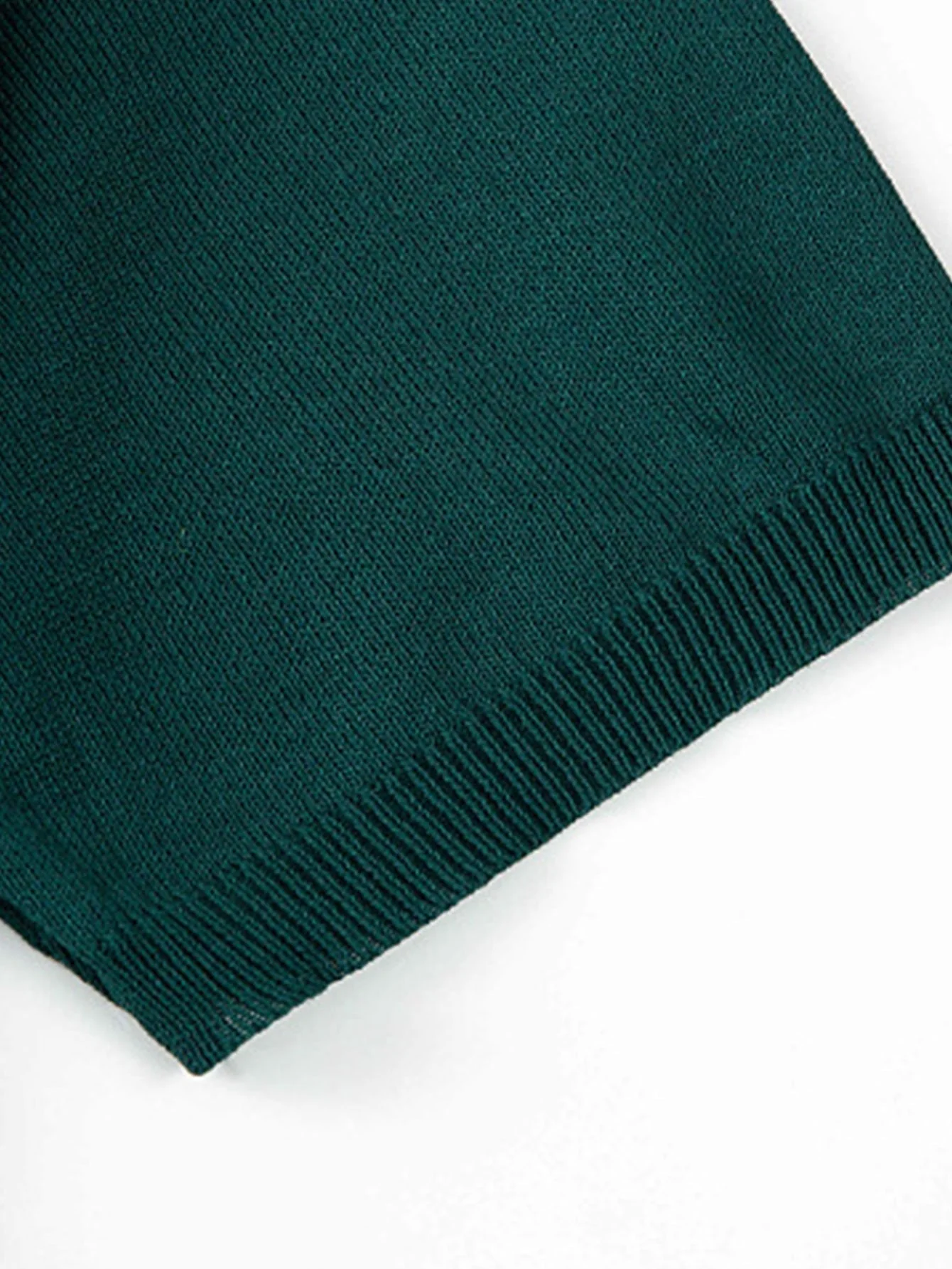 Delfín® | Striped Short Sleeve Button Up Sweater Polo - Image 4